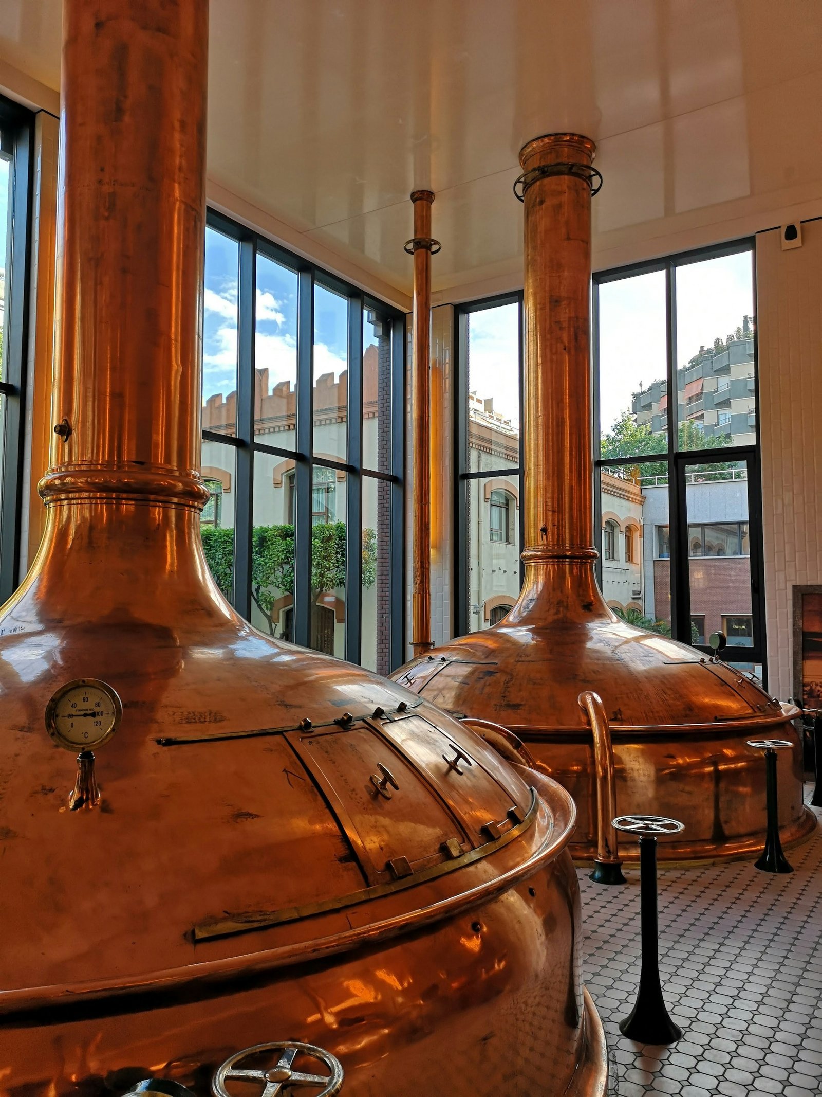 Copper pot stills